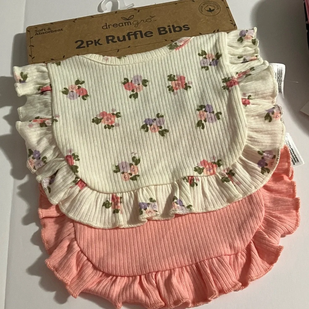 NWT Lot of 6 NEW Bibs